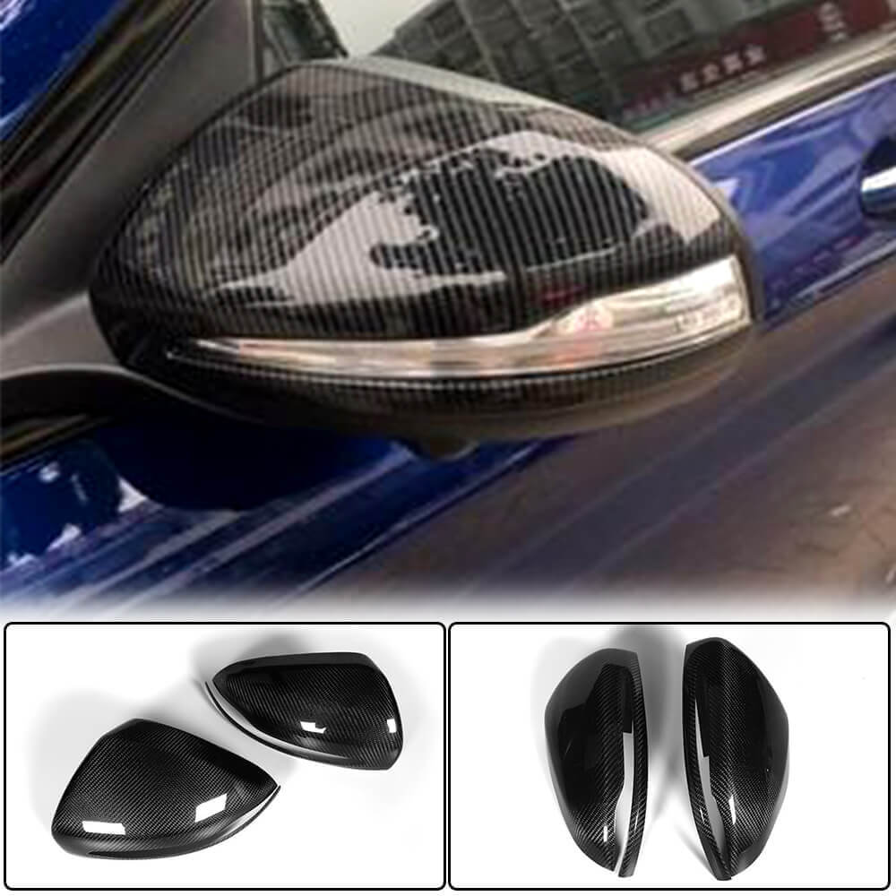 Mercedes Benz W205 W222 2014-2019 Mirror Covers LHD Carbon Fiber-Ahacarbon
