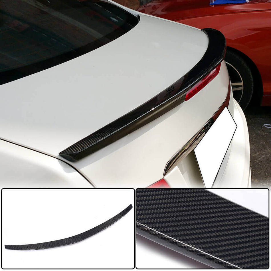Mercedes Benz E Class (W207) C207 Coupe 2009-2016 Rear Trunk Spoiler Carbon Fiber-Ahacarbon