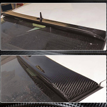 Mercedes Benz E Class W211 Pre-facelift 2002-2006 Rear Roof Spoiler Carbon Fiber-Ahacarbon