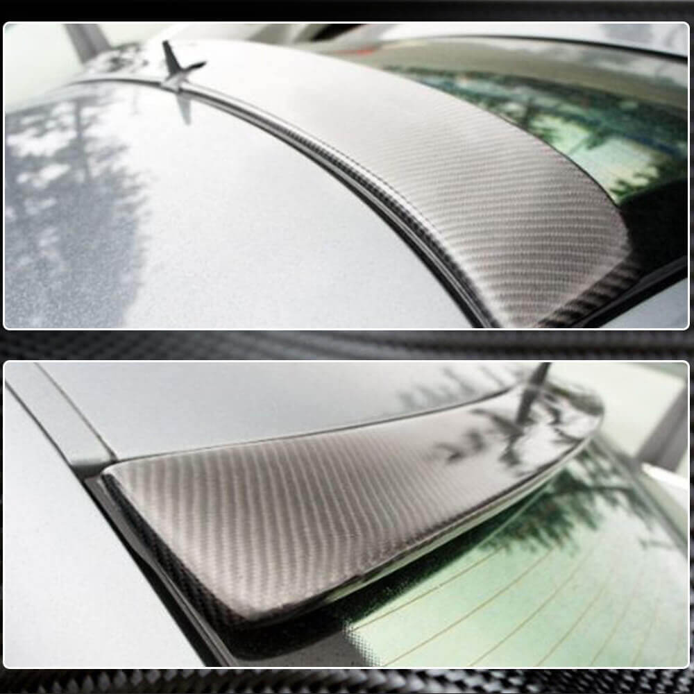 Mercedes Benz E Class W211 Pre-facelift 2002-2006 Rear Roof Spoiler Carbon Fiber-Ahacarbon
