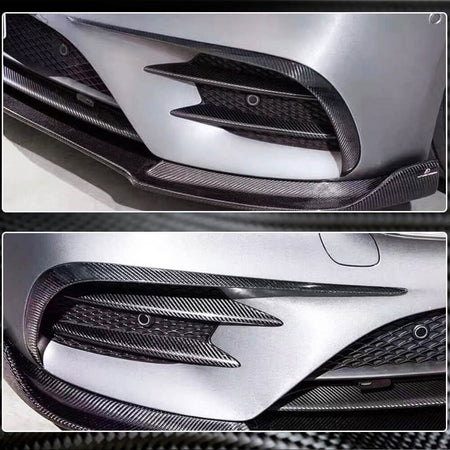 Mercedes Benz W213 Sport E43 AMG 2017-2019 Front Bumper Vents Carbon Fiber-Ahacarbon
