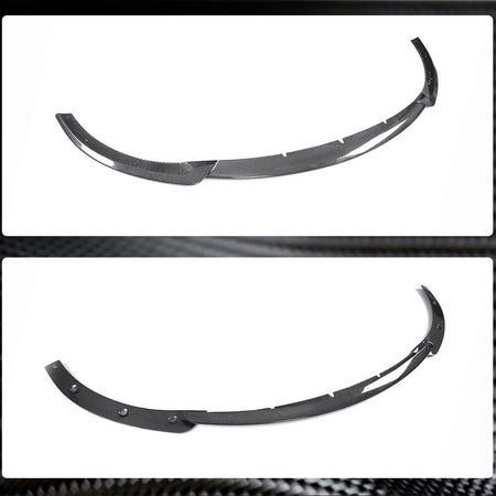Mercedes Benz W213 Sport E43 AMG Sedan 2017-2019 Front Bumper Lip Carbon Fiber-Ahacarbon