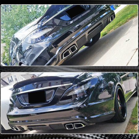 Mercedes Benz (W218) C218 Base CLS63 AMG 2015-2018 Rear Bumper Diffuser Carbon Fiber/FRP-Ahacarbon