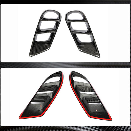 Mercedes Benz (W218) C218 CLS350 CLS400 CLS550 Sport 2015-2018 Fog lamp Vents Carbon Fiber-Ahacarbon