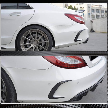 Mercedes Benz CLS Class (W218) C218 Facelift 2015-2018 Rear Bumper Vents Carbon Fiber/FRP-Ahacarbon
