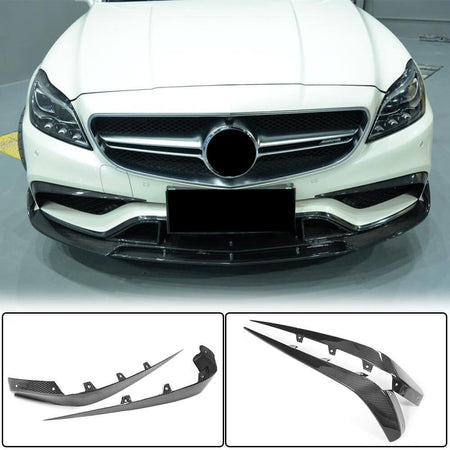 Mercedes Benz (W218) C218 CLS63 AMG S 2015-2018 Front Bumper Vents Carbon Fiber-Ahacarbon