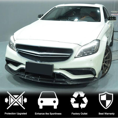 Mercedes Benz (W218) C218 CLS63 AMG S 2015-2018 Front Bumper Vents Carbon Fiber-Ahacarbon