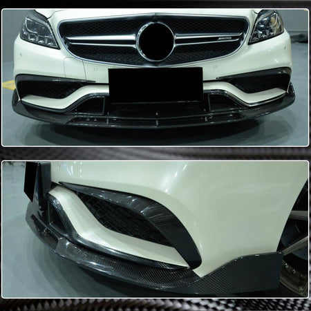 Mercedes Benz (W218) C218 CLS63 AMG S 2015-2018 Front Bumper Vents Carbon Fiber-Ahacarbon