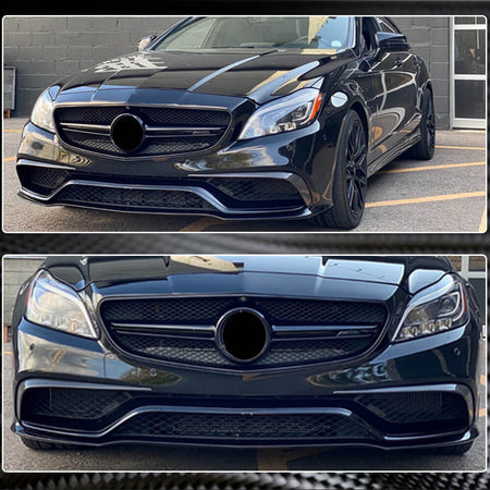 Mercedes Benz (W218) C218 CLS63 AMG S 2015-2018 Front Bumper Vents Carbon Fiber-Ahacarbon