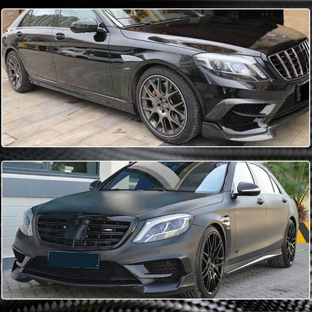 Mercedes Benz S Class W222 S63 AMG Pre-facelift 2014-2017 Front Bumper Vents Carbon Fiber-Ahacarbon