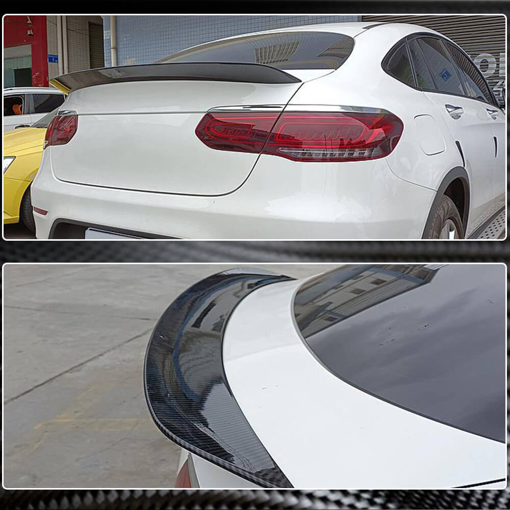 Mercedes Benz W253 C253 AMG Coupe 2016-2019 Rear Trunk Spoiler Carbon Fiber-Ahacarbon