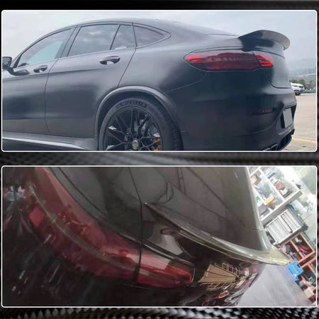 Mercedes Benz W253 C253 AMG Coupe 2016-2019 Rear Trunk Spoiler Carbon Fiber-Ahacarbon
