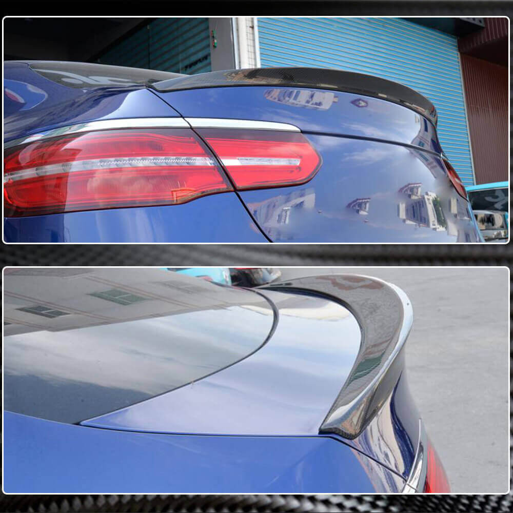 Mercedes Benz GLC Class (W253) C253 Coupe 2016-2019 Rear Trunk Spoiler Carbon Fiber-Ahacarbon