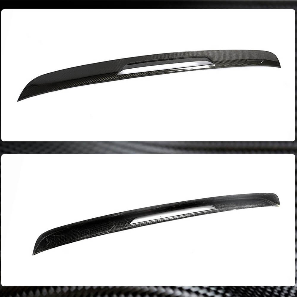 Mercedes Benz V Class W447 2018-2020 Rear Roof Spoiler Dry Carbon Fiber-Ahacarbon