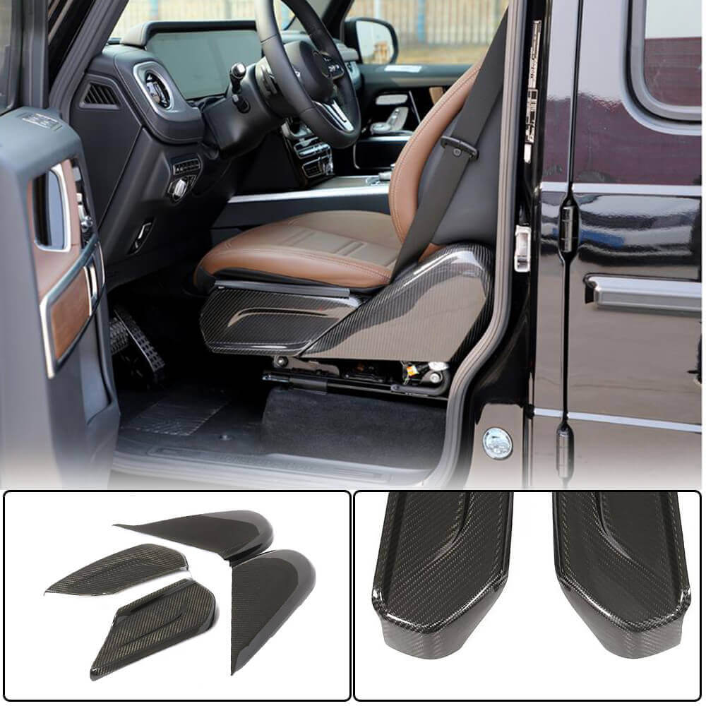 Mercedes Benz G Class W463 2019UP Seat Covers Dry Carbon Fiber-Ahacarbon