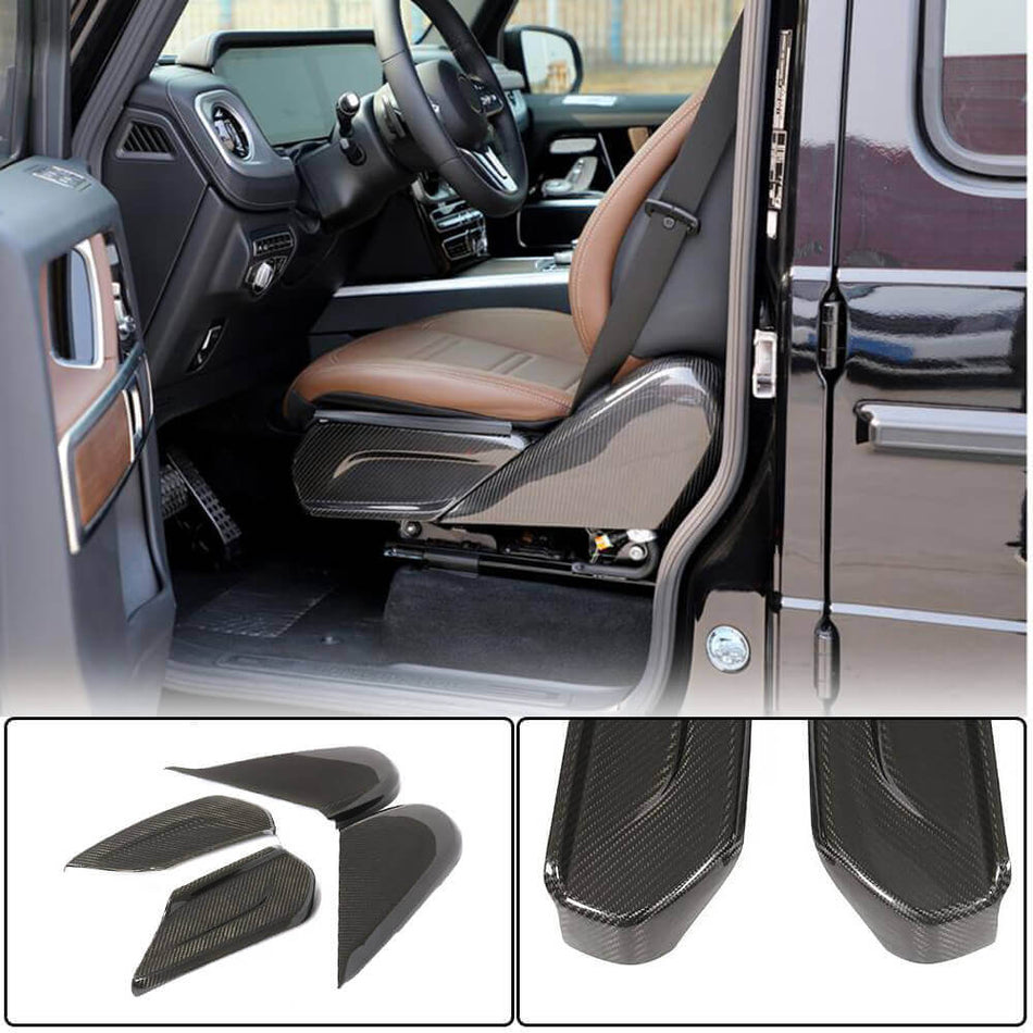 Mercedes Benz G Class W463 2019UP Seat Covers Dry Carbon Fiber-Ahacarbon