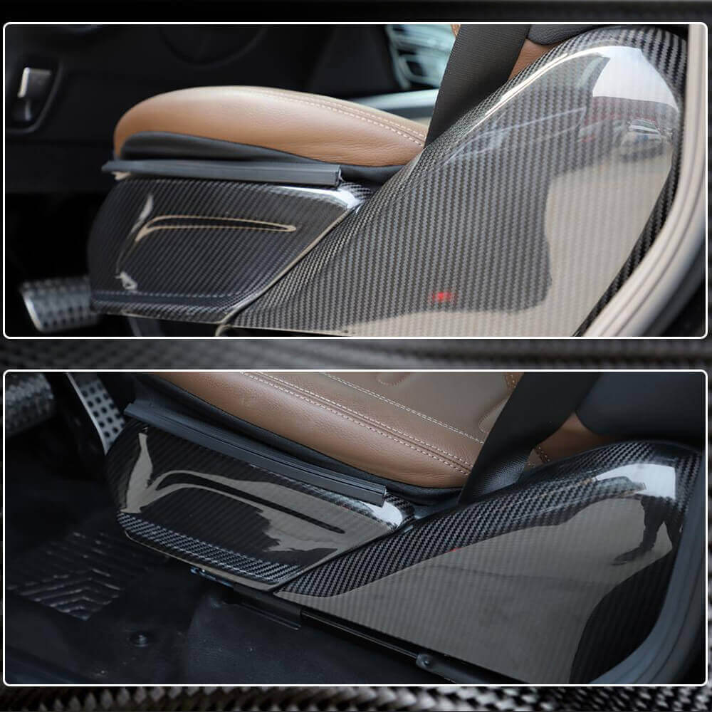 Mercedes Benz G Class W463 2019UP Seat Covers Dry Carbon Fiber-Ahacarbon