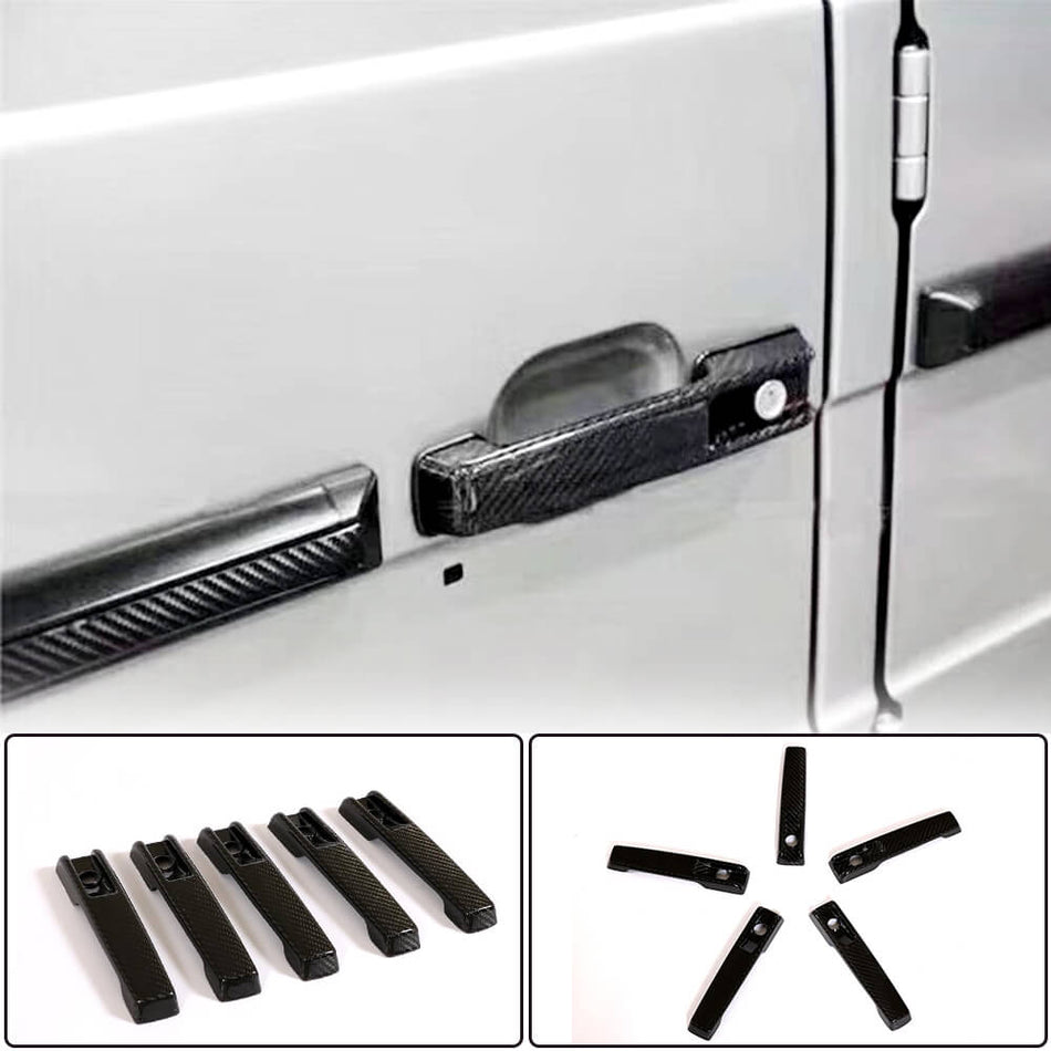 Mercedes Benz G Class W463 2004-2018 Door Handle Covers Dry Carbon Fiber-Ahacarbon