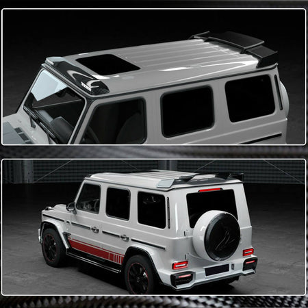 Mercedes Benz W463 2019UP Rear Roof Spoiler Dry Carbon Fiber-Ahacarbon
