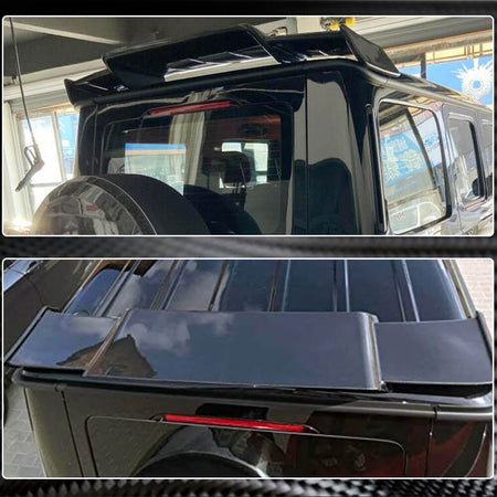 Mercedes Benz W463 2019UP Rear Roof Spoiler Dry Carbon Fiber-Ahacarbon