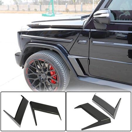 Mercedes Benz W463 G500 G550 G63 AMG 2019UP Side Air Fender Vents Carbon Fiber-Ahacarbon