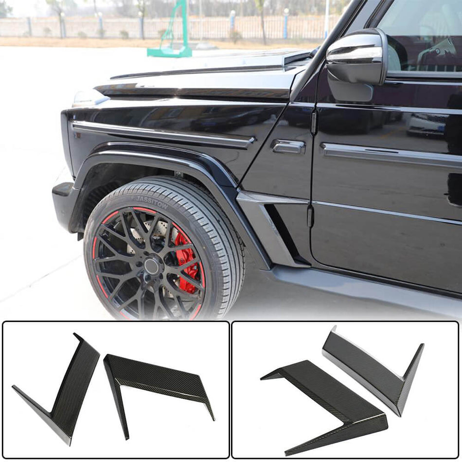 Mercedes Benz W463 G500 G550 G63 AMG 2019UP Side Air Fender Vents Carbon Fiber-Ahacarbon