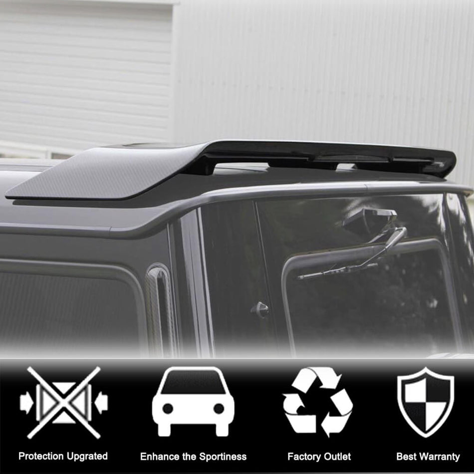 Mercedes Benz W463 2014-2018 Rear Roof Spoiler Carbon Fiber-Ahacarbon