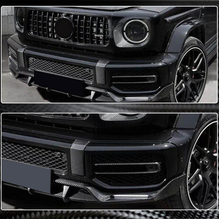 Mercedes Benz W463 G63 AMG 2019 Fog Lamp Covers Dry Carbon Fiber-Ahacarbon
