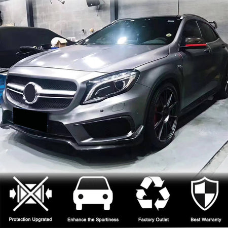 Mercedes Benz X156 GLA45 AMG Pre-facelift 2014-2016 Fog Lamp Vents Carbon Fiber-Ahacarbon