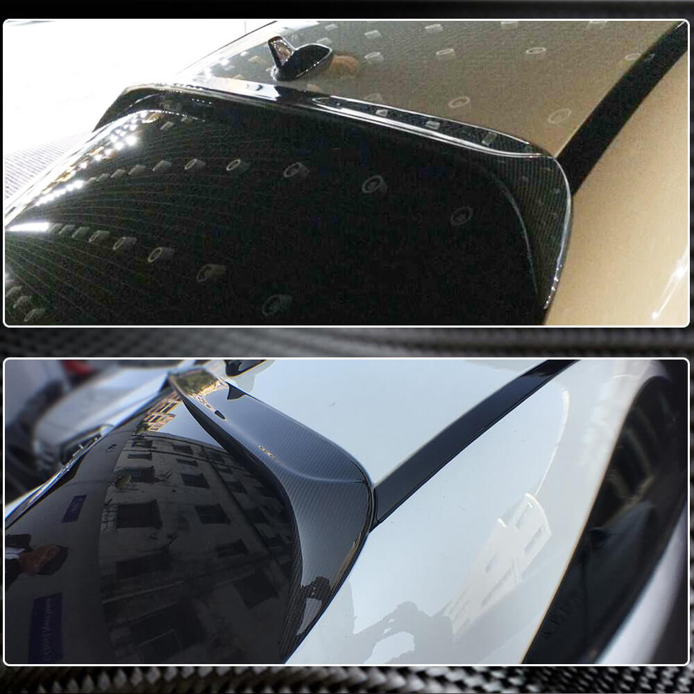 Mercedes Benz (W117) C117 2013-2018 Rear Roof Spoiler Carbon Fiber/FRP-Ahacarbon
