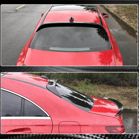 Mercedes Benz (W117) C117 2013-2018 Rear Roof Spoiler Carbon Fiber/FRP-Ahacarbon