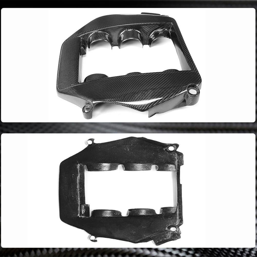 Nissan GTR R35 2009-2017 Engine Cover Dry Carbon Fiber-Ahacarbon