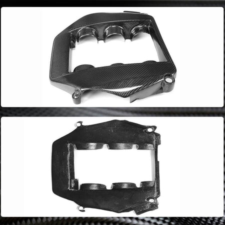 Nissan GTR R35 2009-2017 Engine Cover Dry Carbon Fiber-Ahacarbon