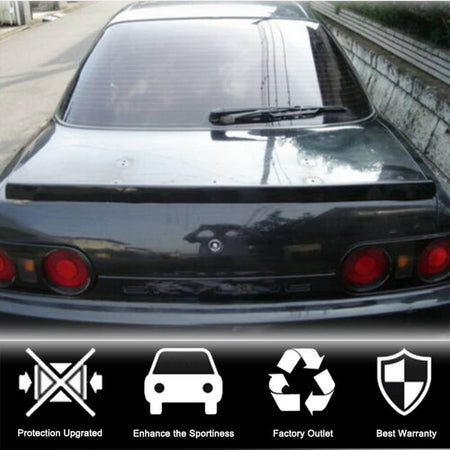 Nissan R32 Skyline Nismo 1989-1994 Rear Trunk Spoiler Carbon Fiber-Ahacarbon