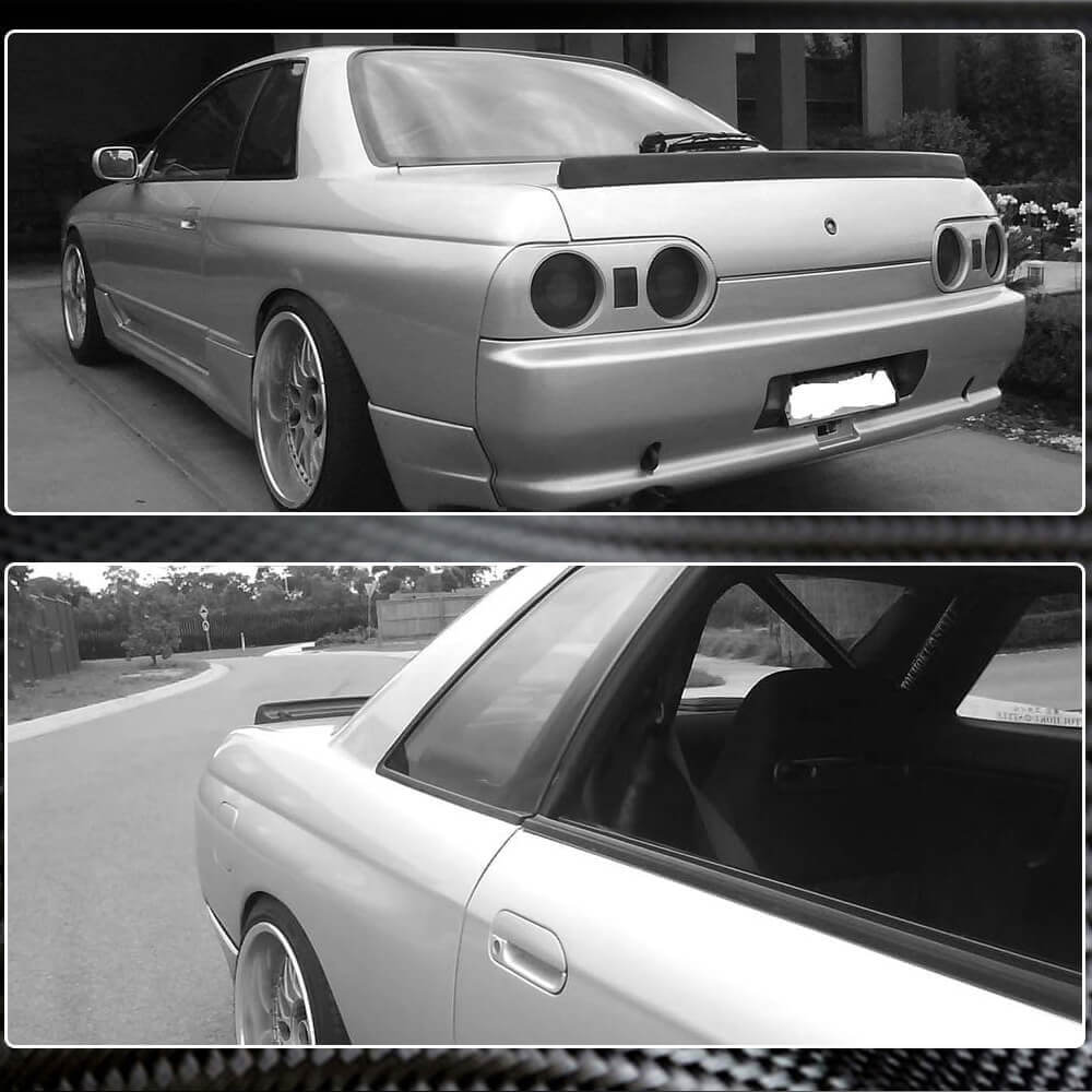 Nissan R32 Skyline Nismo 1989-1994 Rear Trunk Spoiler Carbon Fiber-Ahacarbon