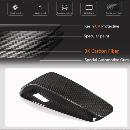 Porsche 911 992 2019UP Side Fender Vents Dry Carbon Fiber-Ahacarbon