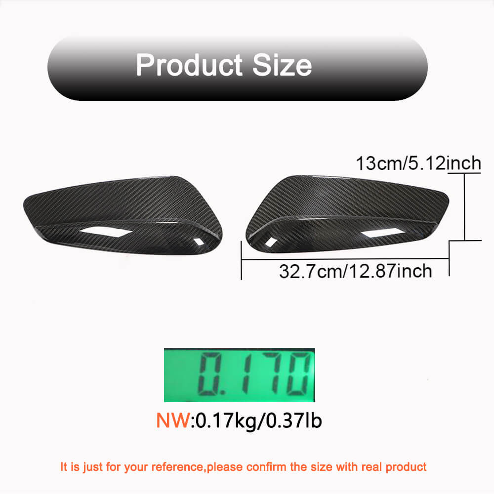 Porsche 911 992 2019UP Side Fender Vents Dry Carbon Fiber-Ahacarbon