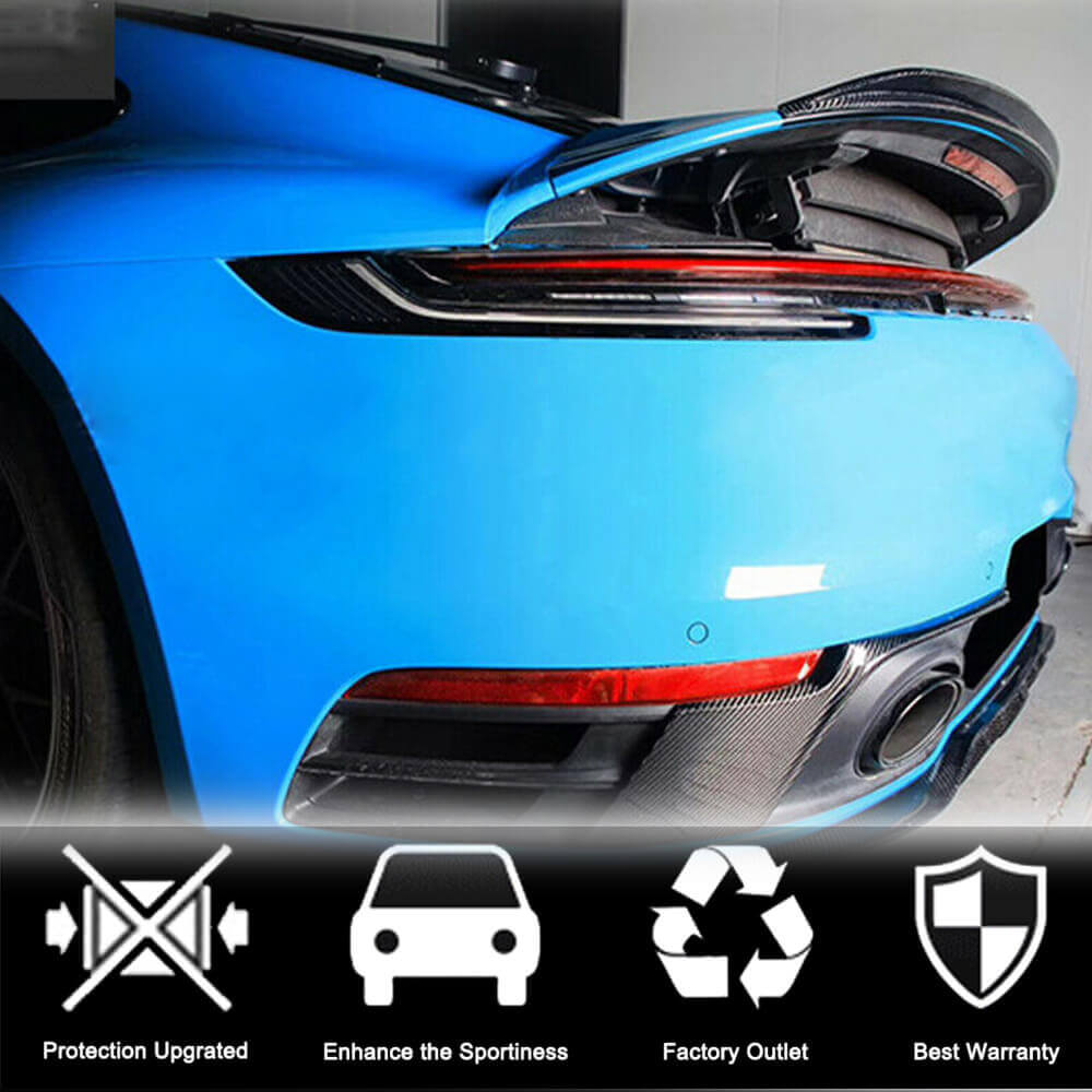 Porsche 911 992 Carrera Turbo S 4S 2019-2023 Rear Trunk Spoiler Dry Carbon Fiber-Ahacarbon