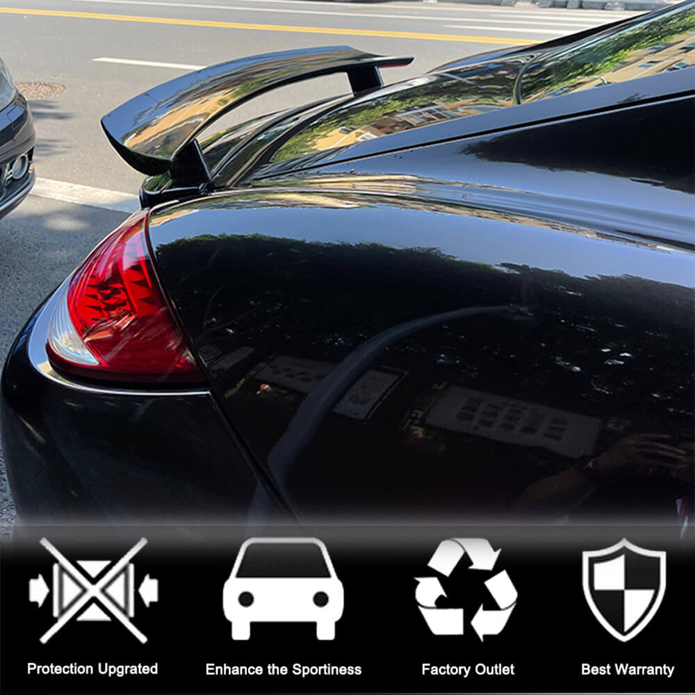 Porsche 987 Cayman Coupe Rear 2005-2012 Trunk Spoiler Carbon Fiber/FRP-Ahacarbon