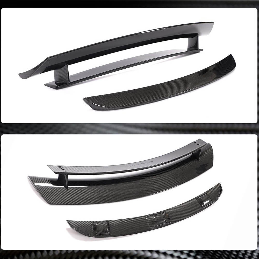 Porsche 987 Cayman Coupe Rear 2005-2012 Trunk Spoiler Carbon Fiber/FRP-Ahacarbon