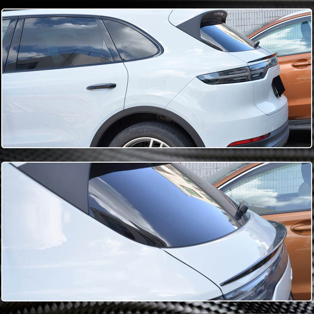 Porsche Cayenne 9Y3 2018UP Rear Spoiler Carbon Fiber-Ahacarbon