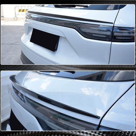 Porsche Cayenne 9Y3 2018UP Rear Spoiler Carbon Fiber-Ahacarbon