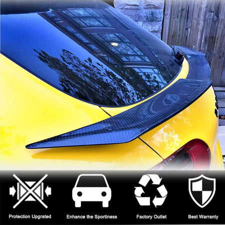 Porsche Macan 2014-2020 Rear Middle Spoiler Carbon Fiber-Ahacarbon