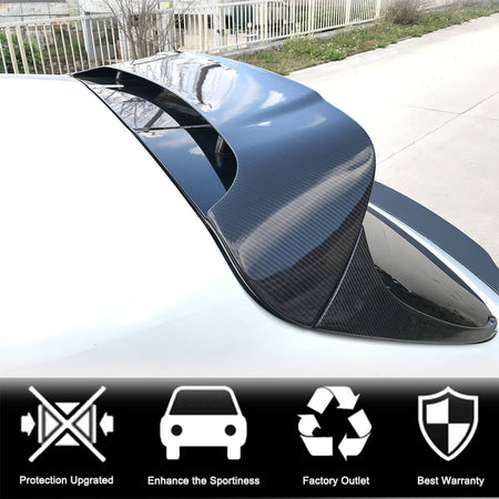 Porsche Macan Base/Turbo/GTS/S Sport Utility 4Door 2014-2024 Rear Roof Spoiler Carbon Fiber-Ahacarbon