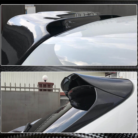 Porsche Macan Base/Turbo/GTS/S Sport Utility 4Door 2014-2024 Rear Roof Spoiler Carbon Fiber-Ahacarbon