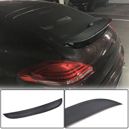 Porsche Panamera 970 2014 2016 Rear Trunk Spoiler Carbon fiber-Ahacarbon