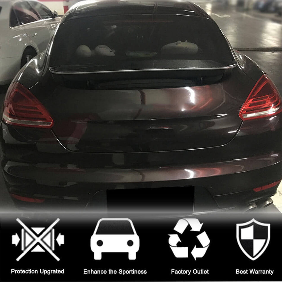 Porsche Panamera 970 2014 2016 Rear Trunk Spoiler Carbon fiber-Ahacarbon