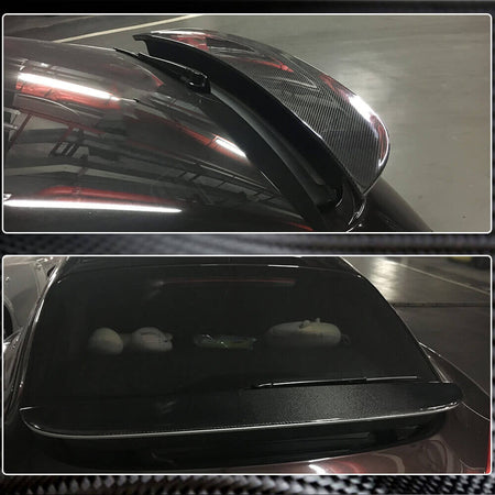 Porsche Panamera 970 2014 2016 Rear Trunk Spoiler Carbon fiber-Ahacarbon