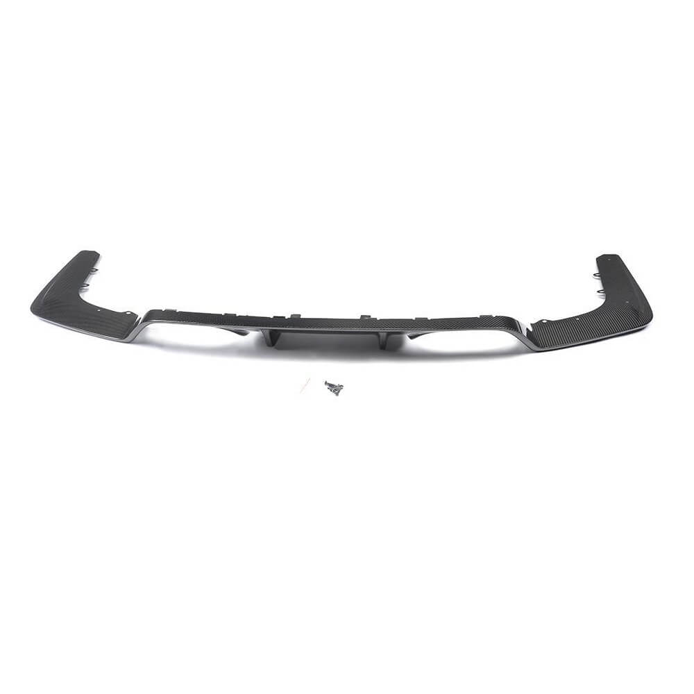 BMW F80 M3 F82 F83 M4 2014-2020 Rear Bumper Diffuser Carbon Fiber-Ahacarbon