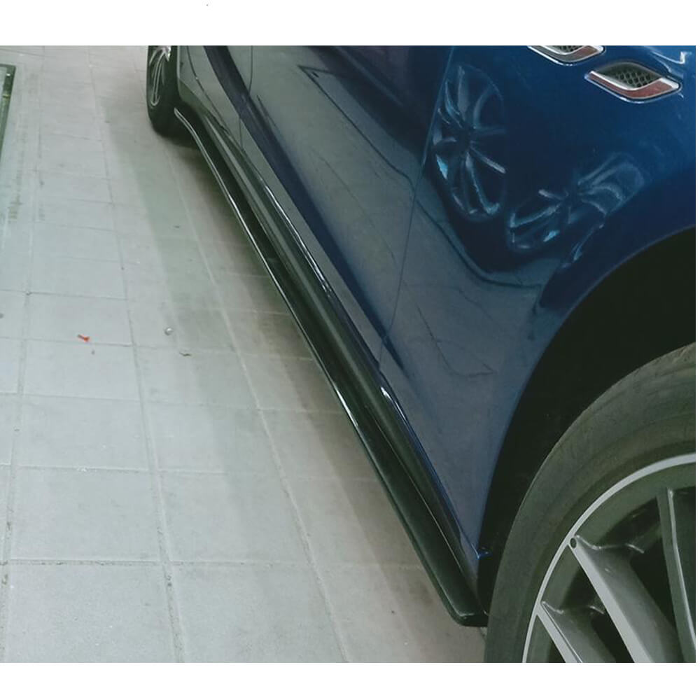 Maserati Ghibli Base 2018-2020 Side Skirts Carbon Fiber-Ahacarbon